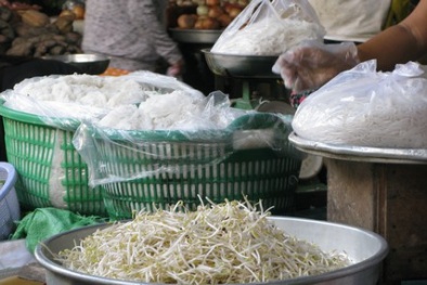 Danh sách cơ sở sản xuất bún, bánh khô độc hại